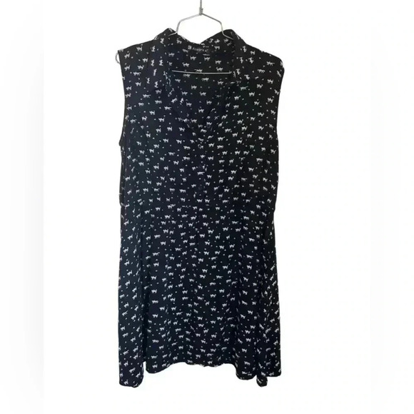 Women's Spring/Summer Dress  - Black/White Size L - Picture 1 of 5